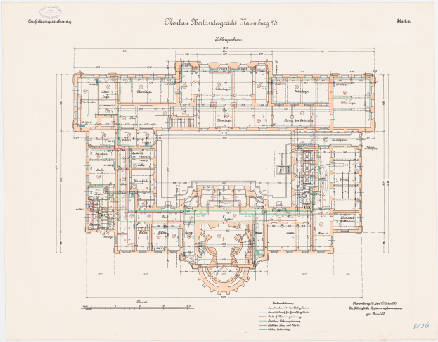 Schwarz-weißer architektonischer Grundriss eines Mehrraumgebäudes, das als Neuhaus Oberlandgereich in Hamburg, Deutschland, bezeichnet ist, mit detaillierten Anmerkungen zu Zimmern, Fluren, Fenstern und Türen.
